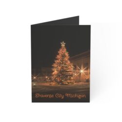 Greeting Cards - Traverse City Christmas Tree Design