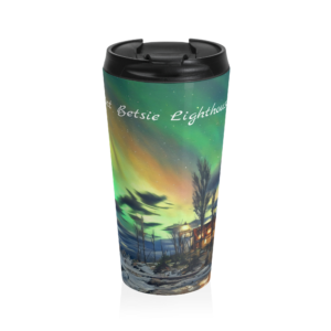 Travel Mug - Point Betsie Lighthouse