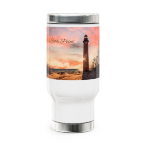 Little Sable Point Travel Mug  14oz