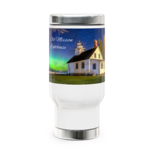 Old Mission Lighthouse Travel Mug 14oz
