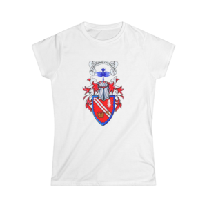 Women's Crest Tee — Family Coat of Arms Graphic Shirt
