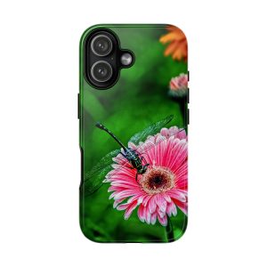 Pink Gerbera Flower Phone Case | Floral Tough Case