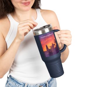 Frankfort Sunset Waves Travel Mug, 40oz