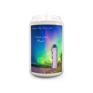 Mother's Day Lighthouse Scented Soy Candle – "I Love You, Mom!" 13.75 oz