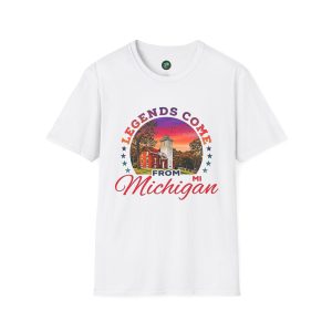 Forty Mile Point Lighthouse- "Legends Come From Michigan" Vintage tee shirt