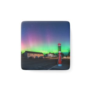 Aurora Borealis Porcelain Magnet