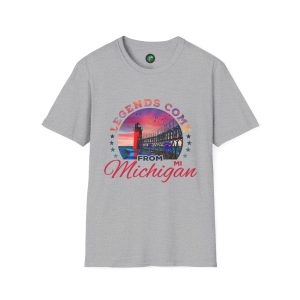 South Haven Lighthouse-Legends Come From Michigan T-Shirt
