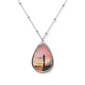 Little Sable Point Oval Necklace