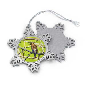 Wax Wings -Pewter Snowflake Ornament