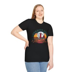 Grand Haven Lighthouse-Legends Come From Michigan T-Shirt