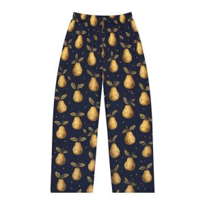 Golden Pear Print Pajama Pants — Women's Cozy Nightwear