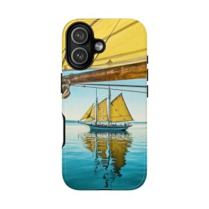Manitou phone case | nautical boat ocean reflection