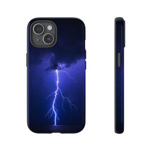 Blue Lightning Strike Phone Case | iPhone Protective Case