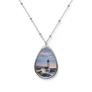 Manistee Oval Necklace