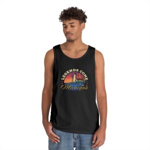 Point Betsie Lighthouse -Michigan Legends Come-Tank Top