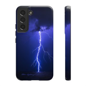 Blue Lightning Cell Case