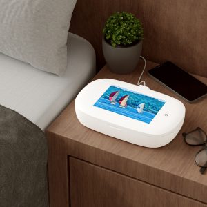 Come Sail Away UV Phone Sanitizer and Wireless Charging Pad