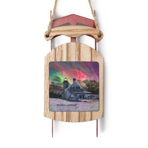 McGulpin Lighthouse - Sled Ornament Set-