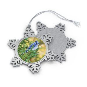 Blue Jay -snowflake Ornament